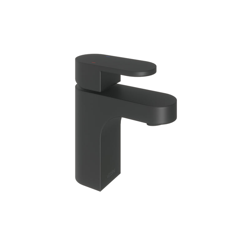 Abacus Ki Monobloc Basin Mixer Tap In Black