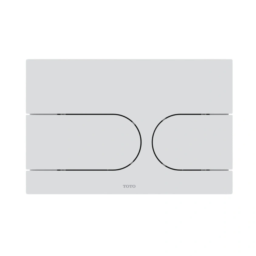 TOTO Matt White Auto Flush Push Plate