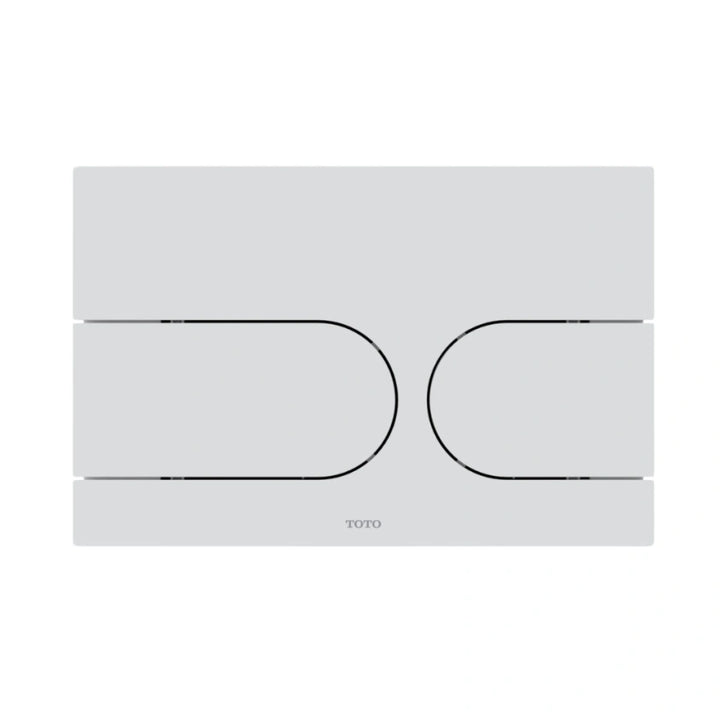 TOTO Matt White Auto Flush Push Plate