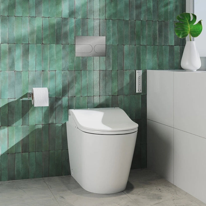 TOTO Washlet RW Rimless Back to Wall Toilet