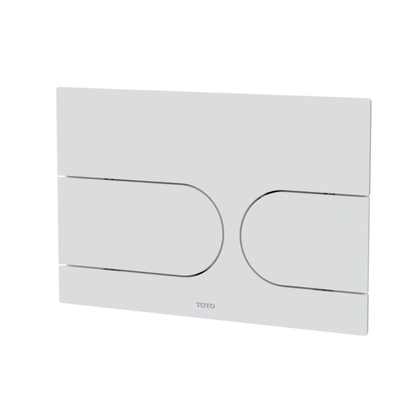 TOTO Matt White Auto Flush Push Plate