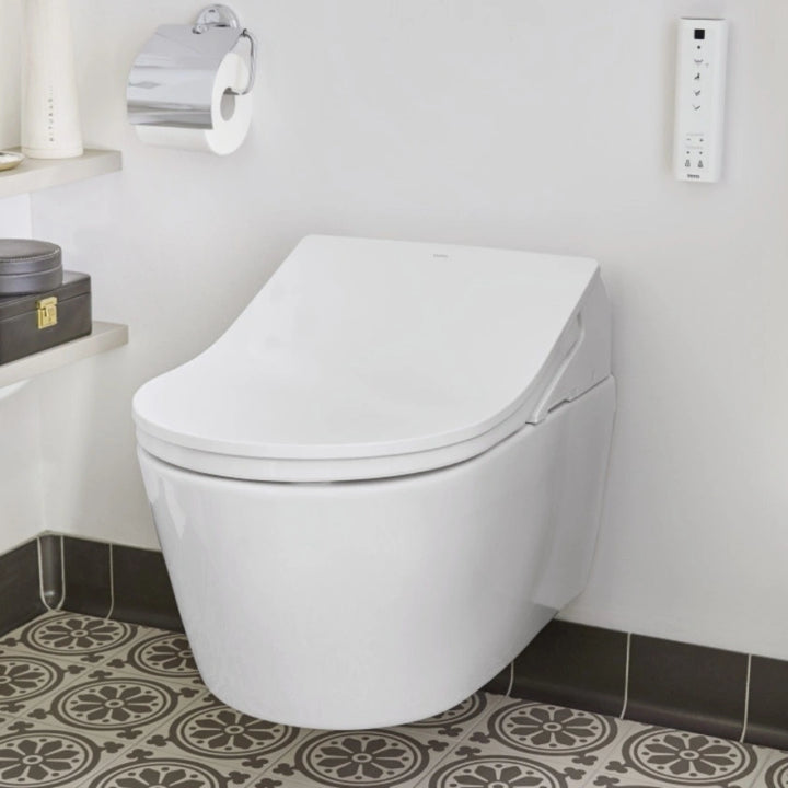 TOTO Washlet RX Auto Flush Rimless Wall Hung Toilet