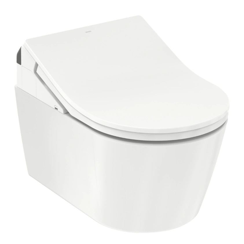 Toto Rx TOTO Washlet RX Auto Flush Rimless Wall Hung Toilet – Bathrooms Direct ...