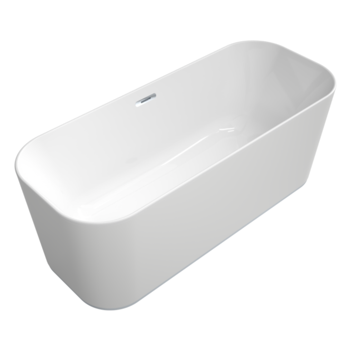 Villeroy & Boch Finion 1700mm Freestanding Bath With Design Ring & Emotion Feature