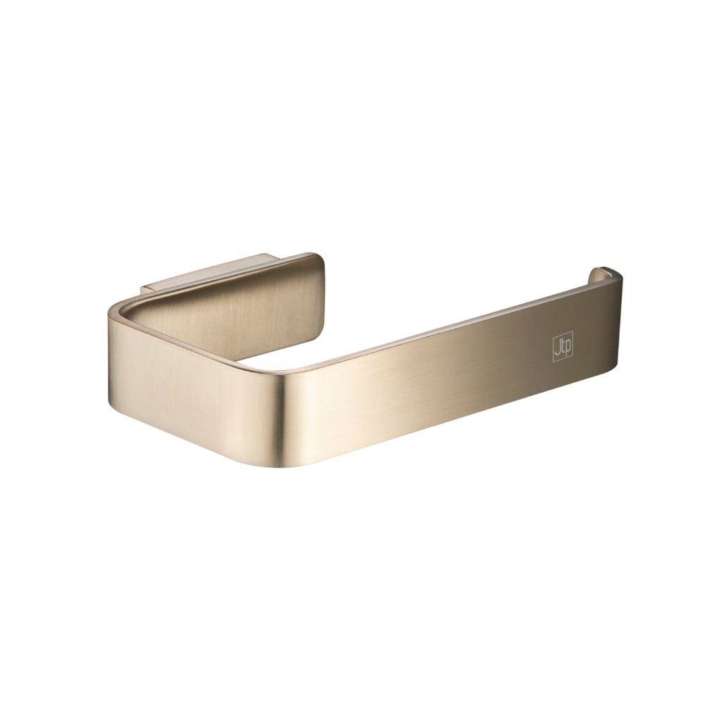 JTP HIX Brushed Brass Toilet Paper Holder