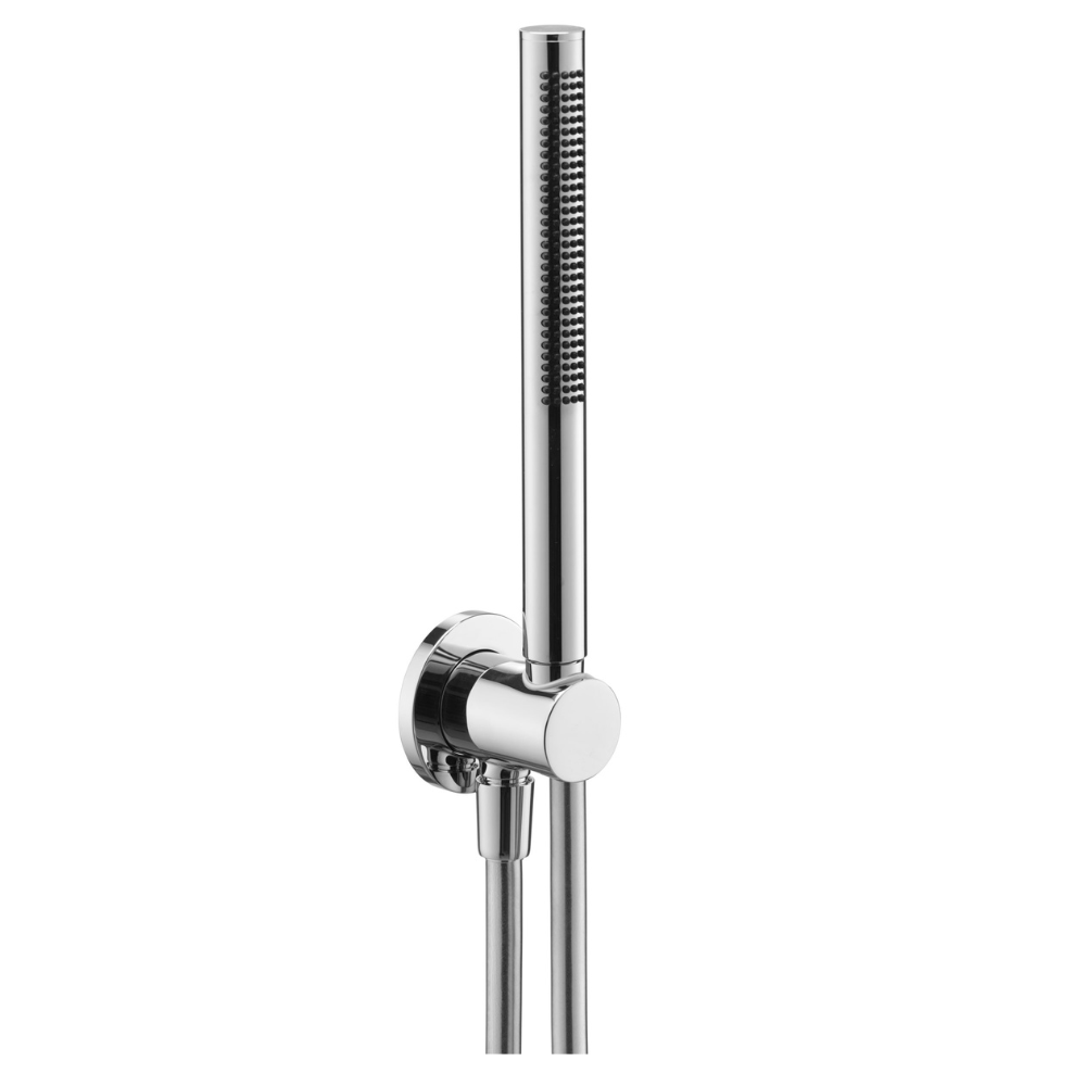 JTP Florence Designer Round Water Outlet Handset In Chrome