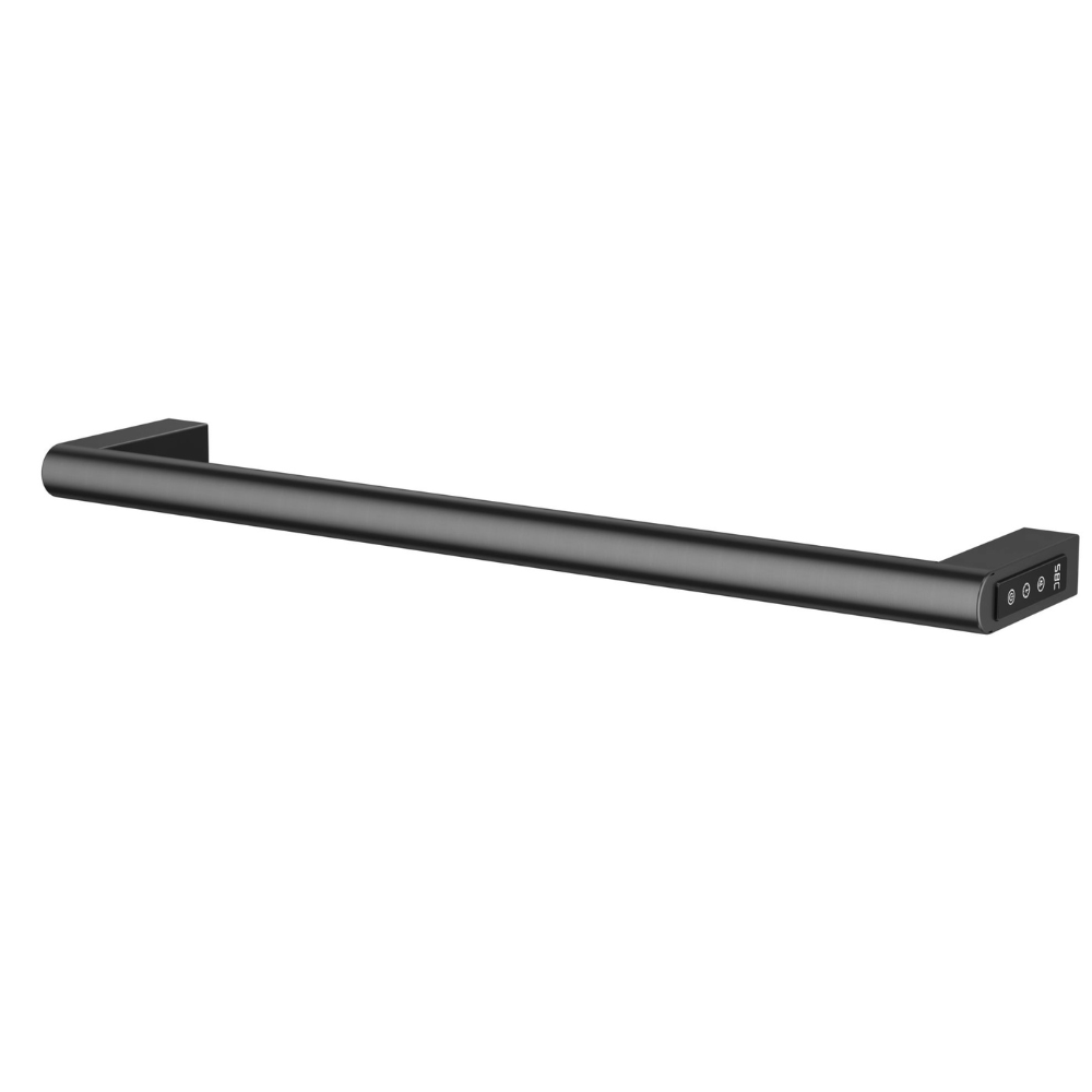 JTP Ora Electric Radiator In Brushed Black