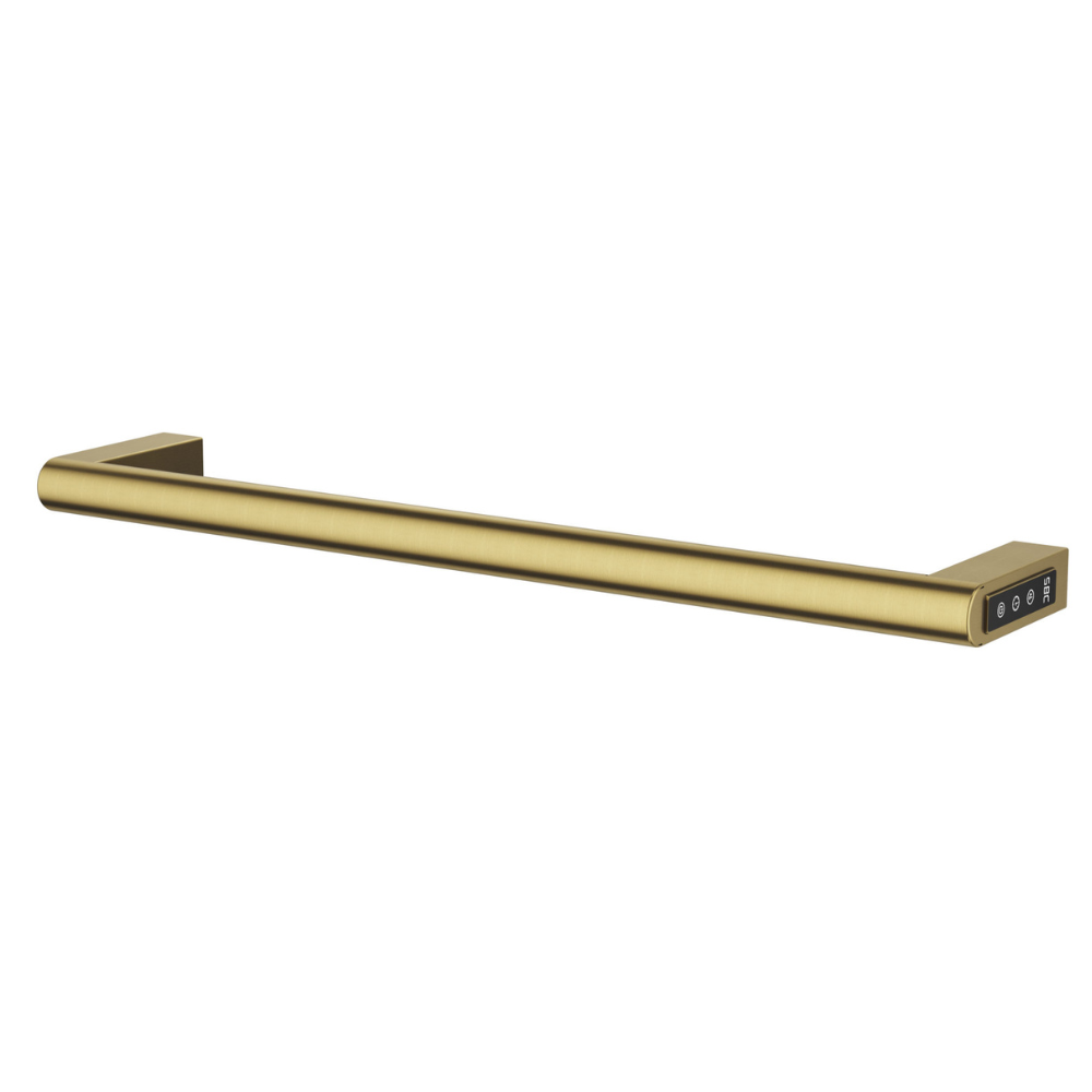 JTP Ora Electric Radiator In Brushed Brass