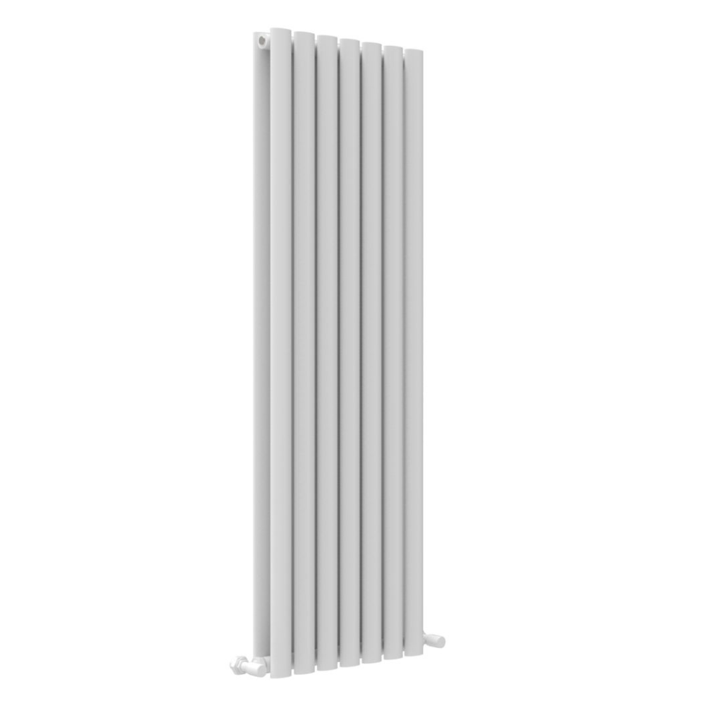JTP Primo White Oval Double Room Vertical Radiator 1600 x 420 ...