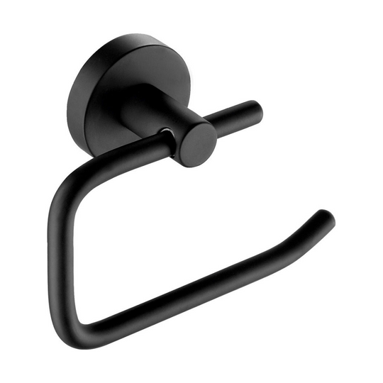 JTP Vos Toilet Roll Holder In Matt Black Bathrooms Direct Yorkshire