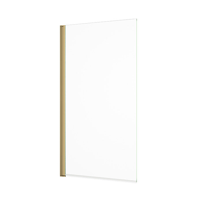 Abacus Brushed Brass Bath Screen 1500mm x 800mm