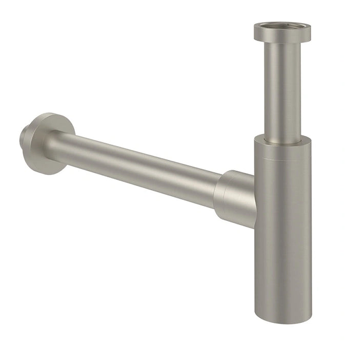 Villeroy & Boch Universal Round Basin Bottle Trap Brushed Nickel