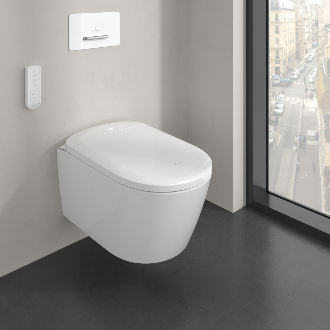 Villeroy & Boch ViClean Supreo Select Wall Mounted Shower Toilet