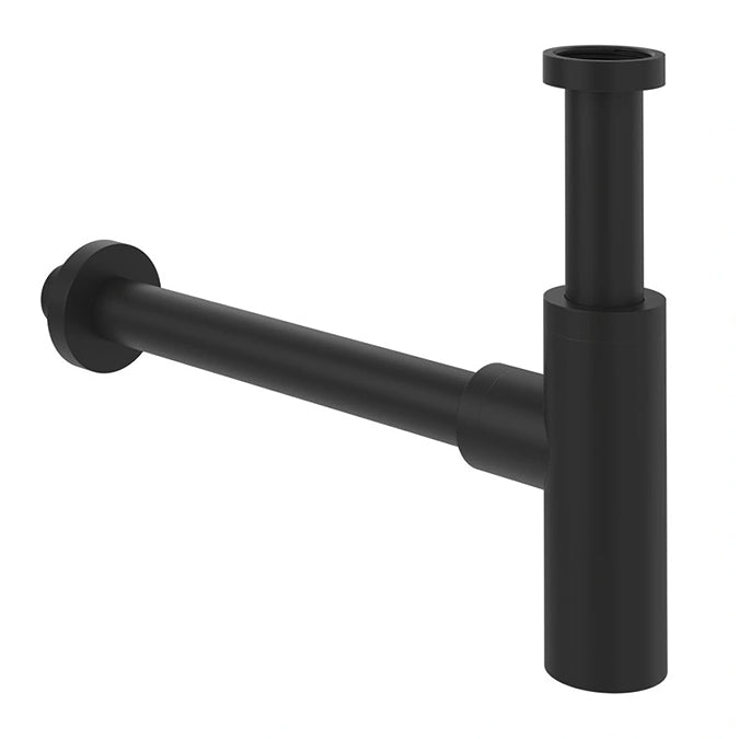 Villeroy & Boch Universal Round Basin Bottle Trap Matt Black