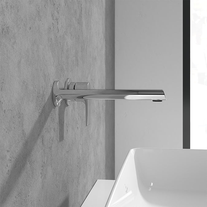 Villeroy & Boch Liberty 220mm Wall Mounted Basin Mixer In Chrome
