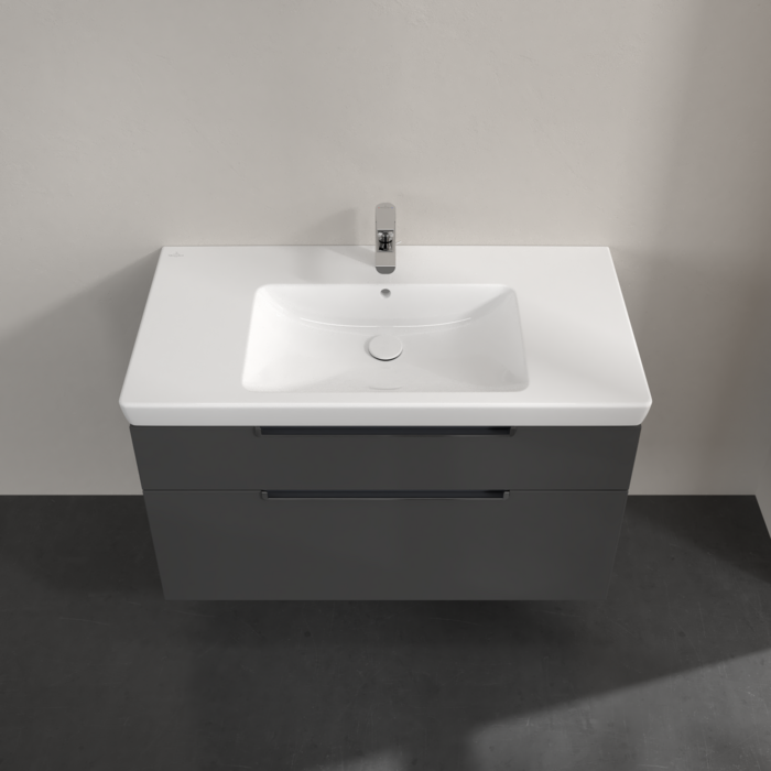 Villeroy & Boch Subway 2.0 1000mm Wall Hung 2 Drawer Vanity Unit & Basin