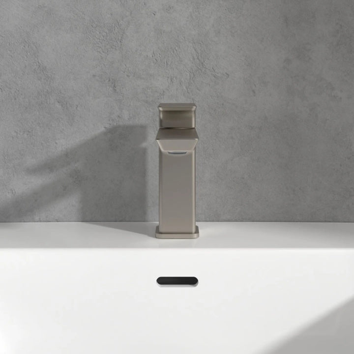 Villeroy & Boch Subway 3.0 Single Lever Basin Mixer In Brushed Nickel