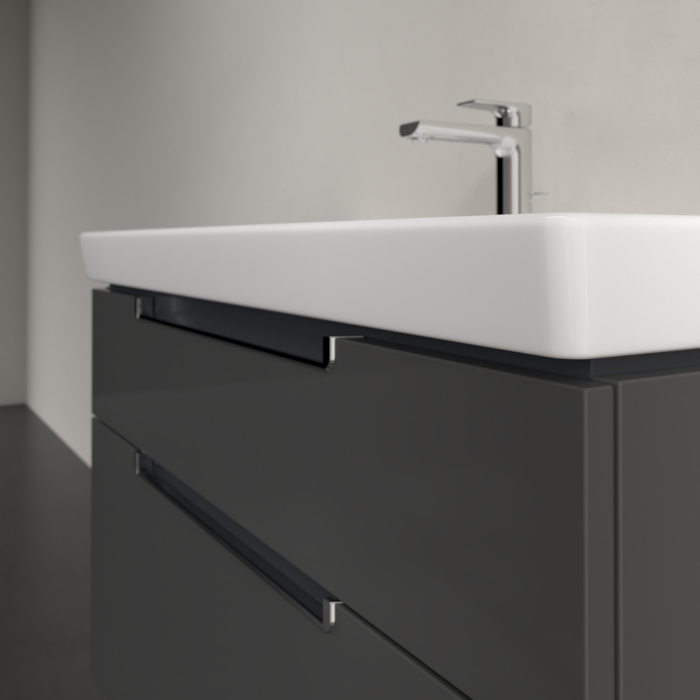Villeroy & Boch Subway 2.0 1000mm Wall Hung 2 Drawer Vanity Unit & Basin