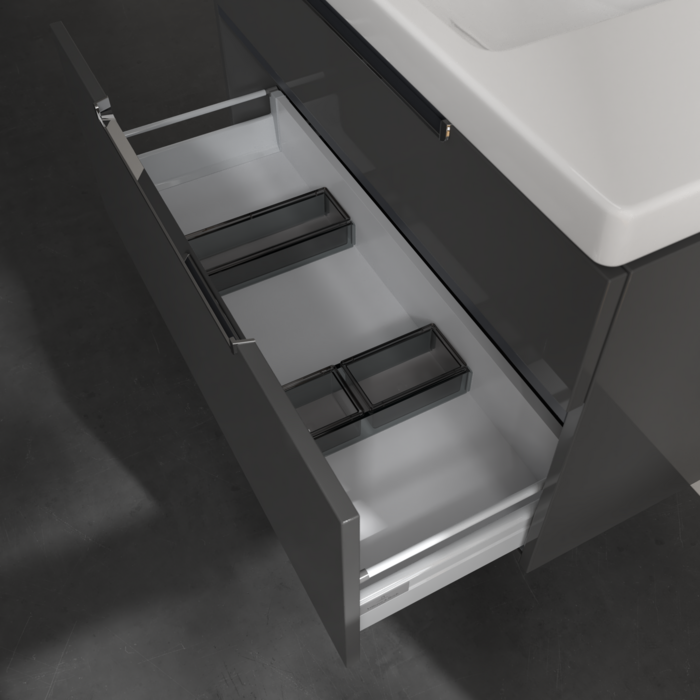 Villeroy & Boch Subway 2.0 1000mm Wall Hung 2 Drawer Vanity Unit & Basin