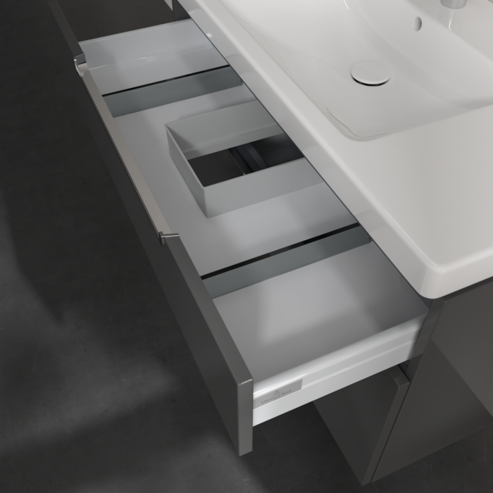 Villeroy & Boch Subway 2.0 1000mm Wall Hung 2 Drawer Vanity Unit & Basin