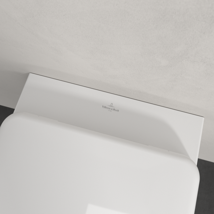 Villeroy & Boch Skyla Wall Hung TwistFlush Square Toilet & Soft Close Seat