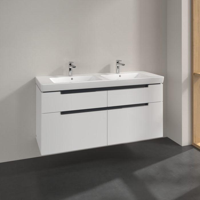 Villeroy & Boch Subway 2.0 1300mm Vanity Unit & Double Washbasin