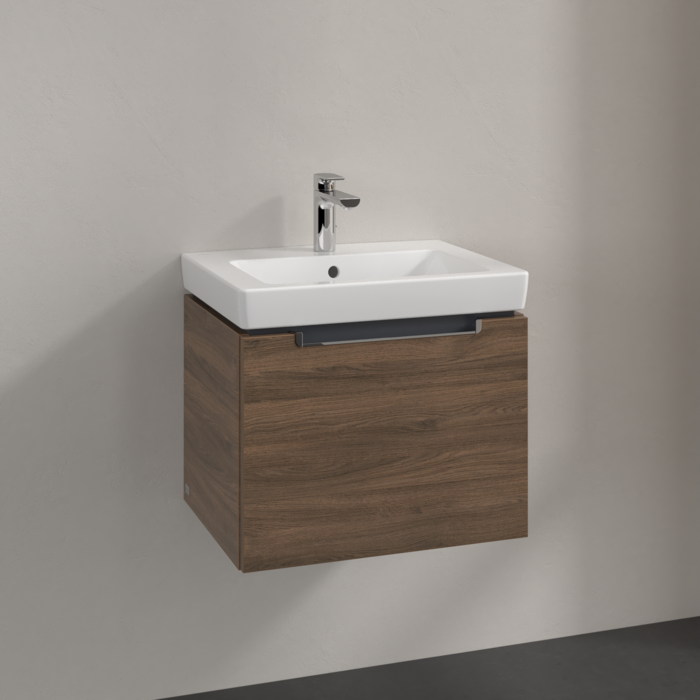 Villeroy & Boch Subway 2.0 550mm Wall Hung 1 Drawer Vanity Unit & Basin