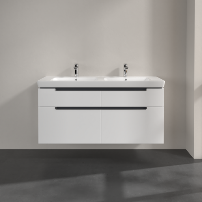 Villeroy & Boch Subway 2.0 1300mm Vanity Unit & Double Washbasin