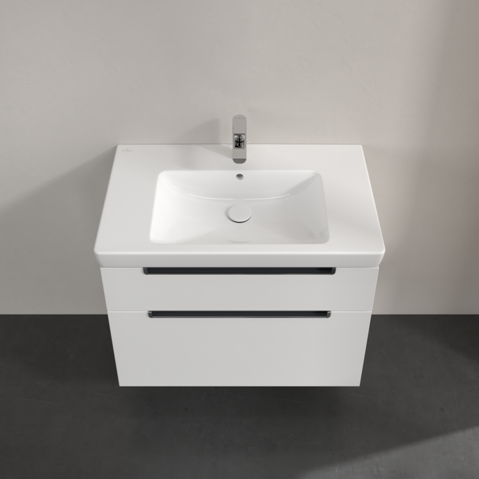 Villeroy & Boch Subway 2.0 800mm Wall Hung 2 Drawer Vanity Unit & Basin
