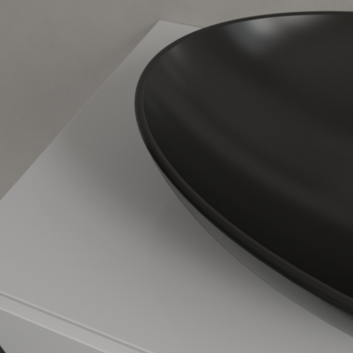 Villeroy & Boch Loop & Friends Oval Countertop Basin Pure Black