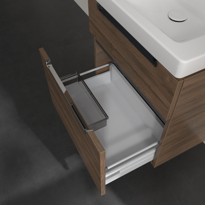 Villeroy & Boch Subway 2.0 600mm Wall Hung 2 Drawer Vanity Unit & Basin