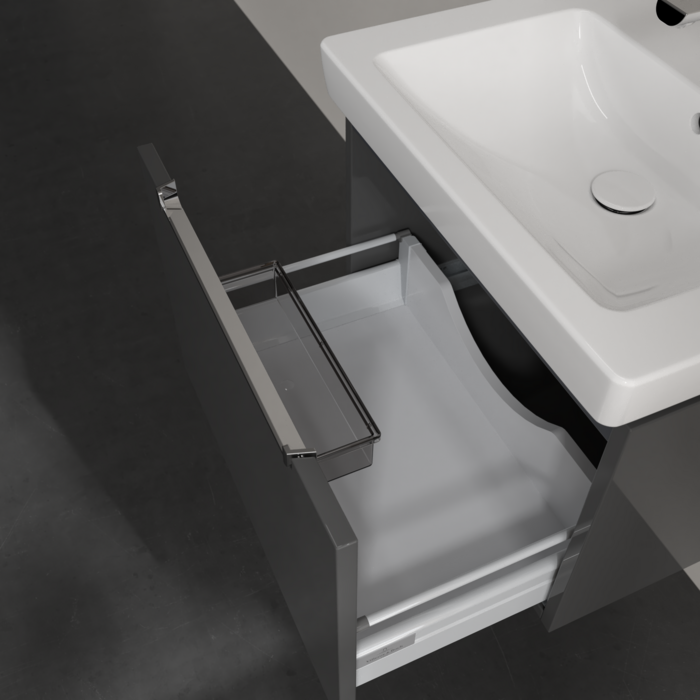 Villeroy & Boch Subway 2.0 600mm Wall Hung 1 Drawer Vanity Unit & Basin