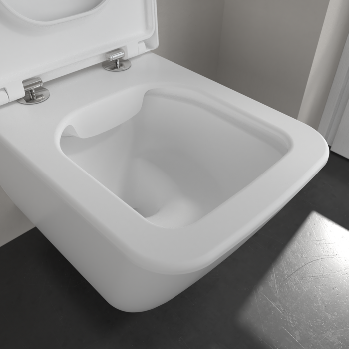 Villeroy & Boch Finion Wall Hung Rimless Toilet & Soft Close Seat