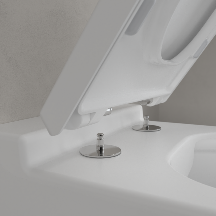 Villeroy & Boch Finion Wall Hung Rimless Toilet & Soft Close Seat