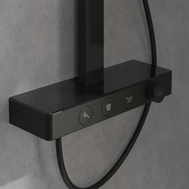 Villeroy & Boch Infinity Shower System With 3 Functions Matt Black