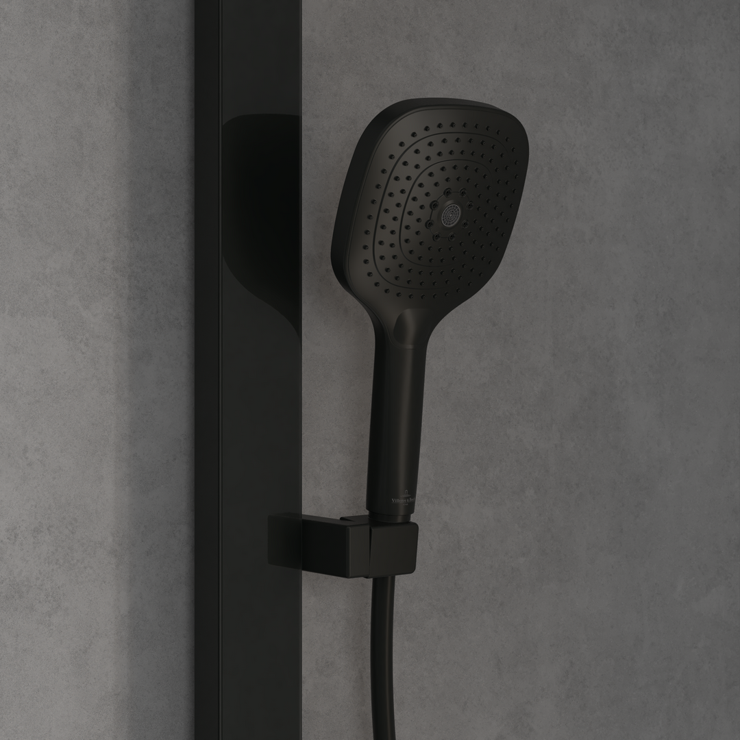 Villeroy & Boch Infinity Shower System With 3 Functions Matt Black