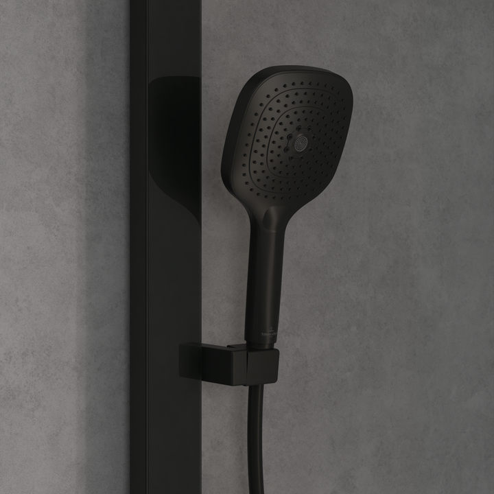 Villeroy & Boch Infinity Shower System With 3 Functions Matt Black