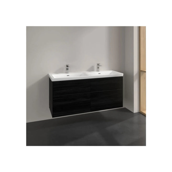 Villeroy & Boch Subway 3.0 1300mm Wall Hung 4 Drawer Vanity Unit & Basin