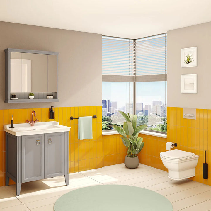 VitrA Valarte 800mm LED Mirror Cabinet