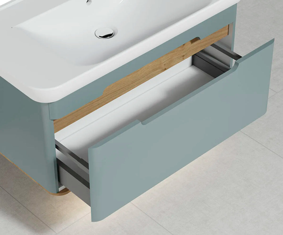 VitrA Sento 1000mm Vanity Unit with 1 Drawer & Washbasin