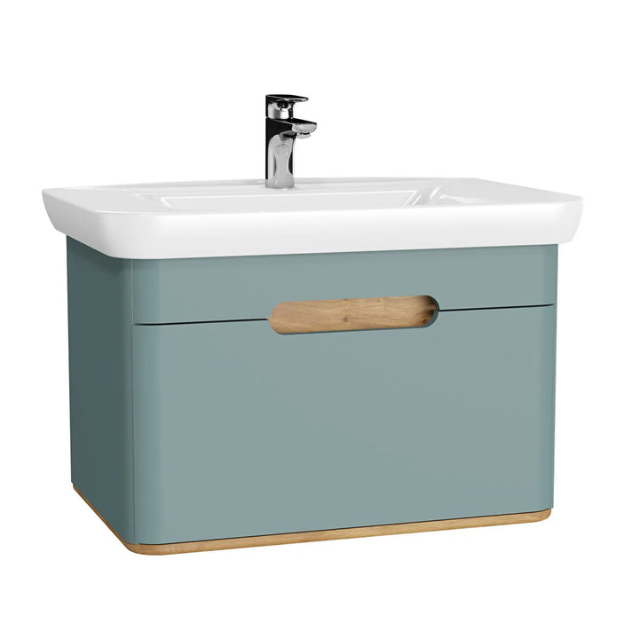 VitrA Sento 800mm Vanity Unit with 1 Drawer & Washbasin