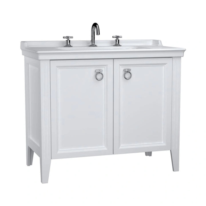 VitrA Valarte 1000mm Matt White Double Door Unit & Basin