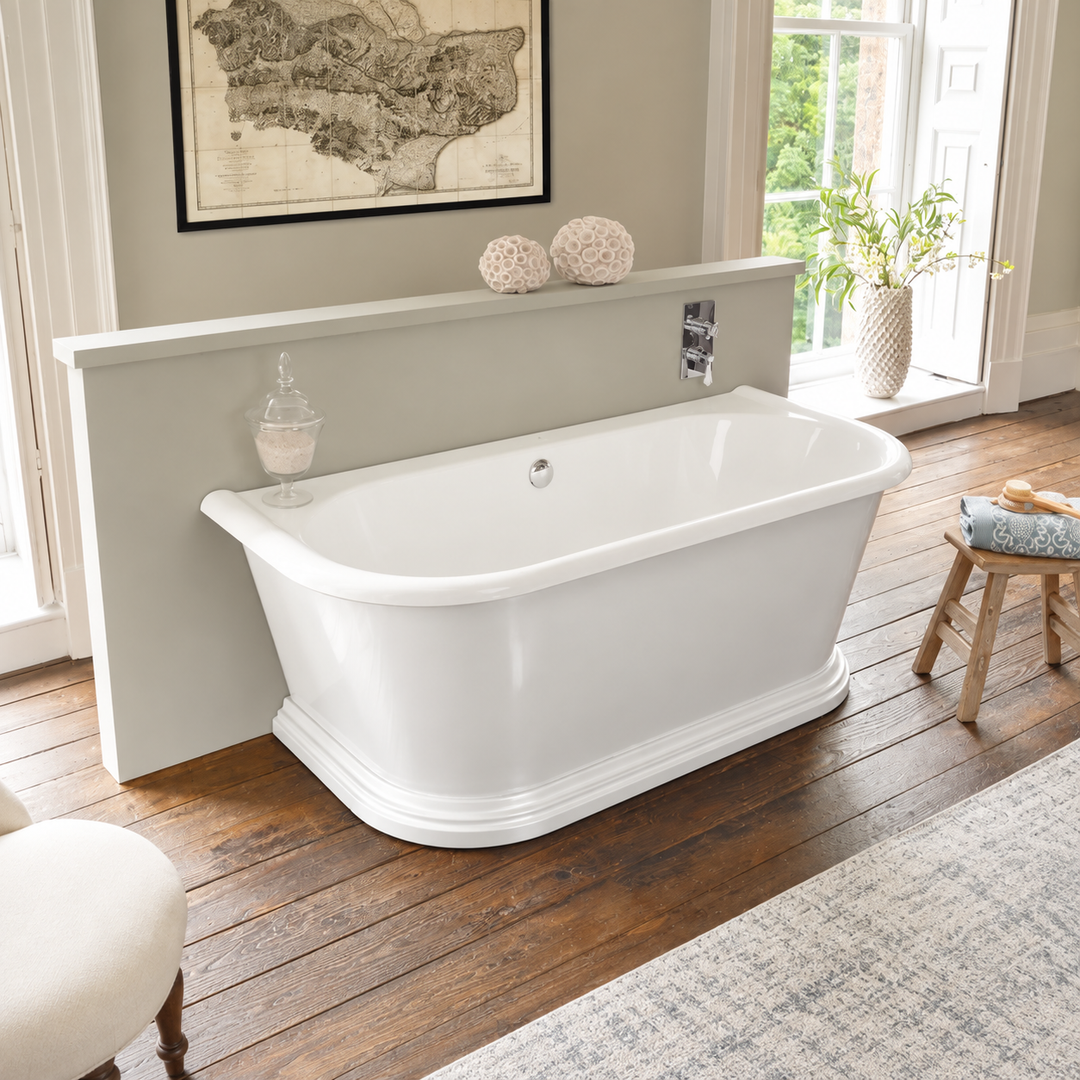 Waters Dash 1680mm Back-To-Wall-Bath