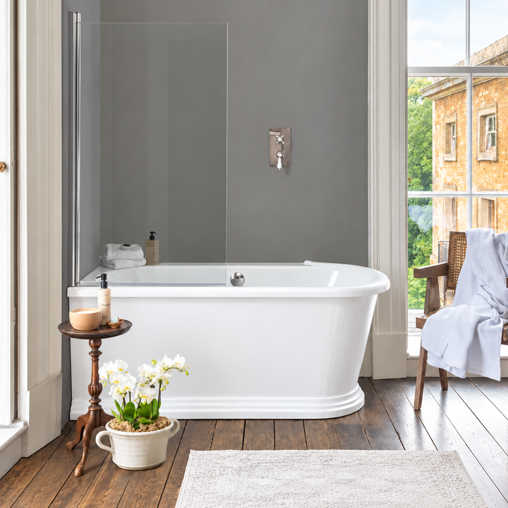Waters Emma 1680mm Single Ended Shower Bath
