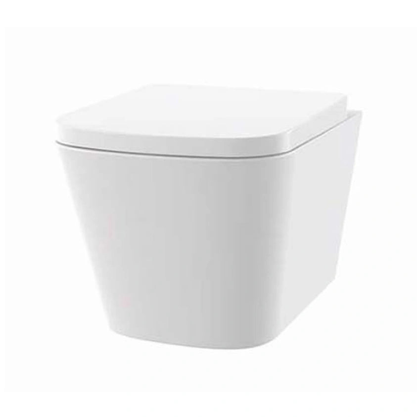 The White Space Anon Rimless Wall Hung Toilet & Soft Close Seat