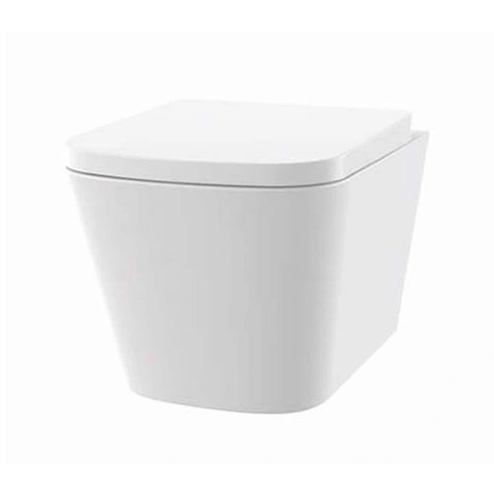 The White Space Anon Rimless Wall Hung Toilet & Soft Close Seat
