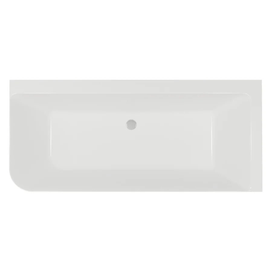 The White Space Como 1600mm Corner Bath
