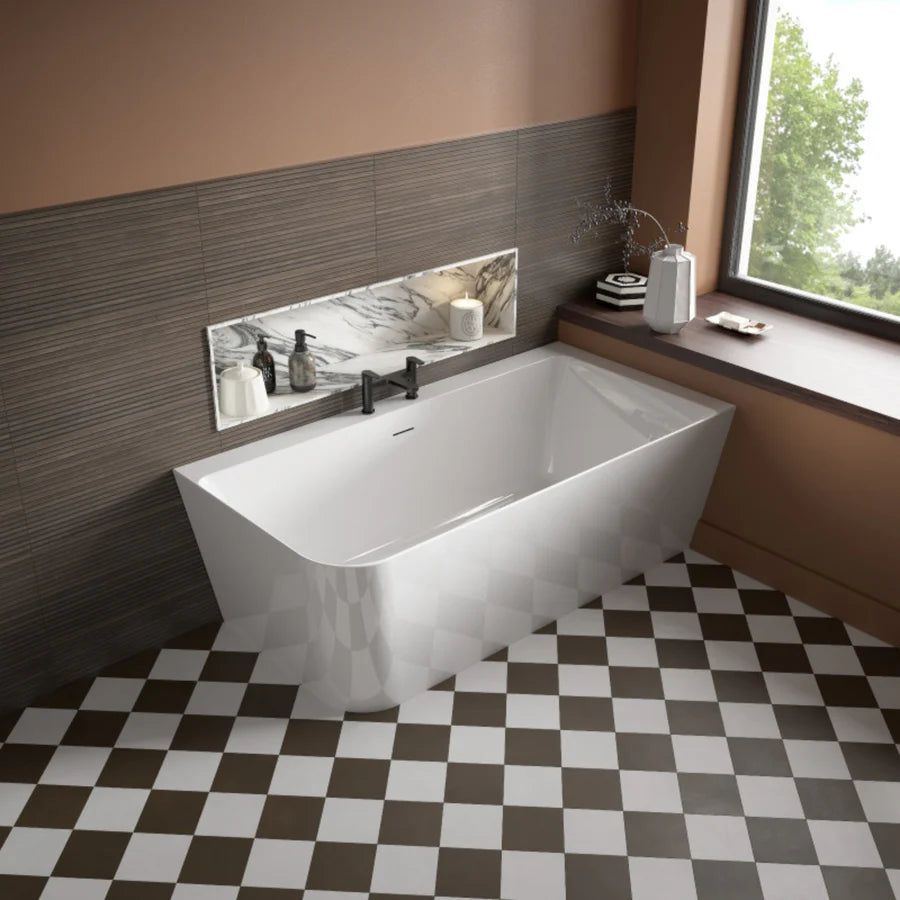 The White Space Como 1600mm Corner Bath