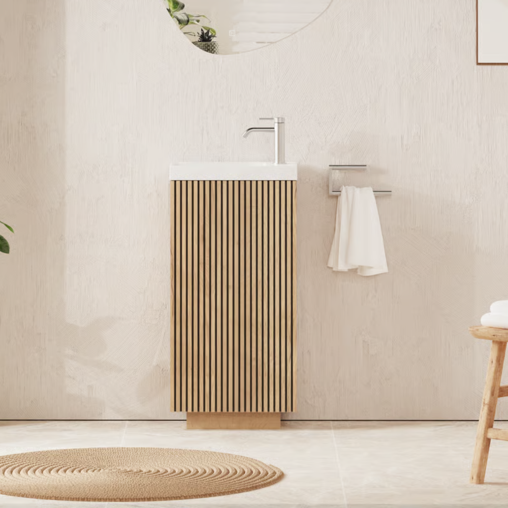 Crosswater Limit 400mm Floorstanding Vanity Unit & Basin