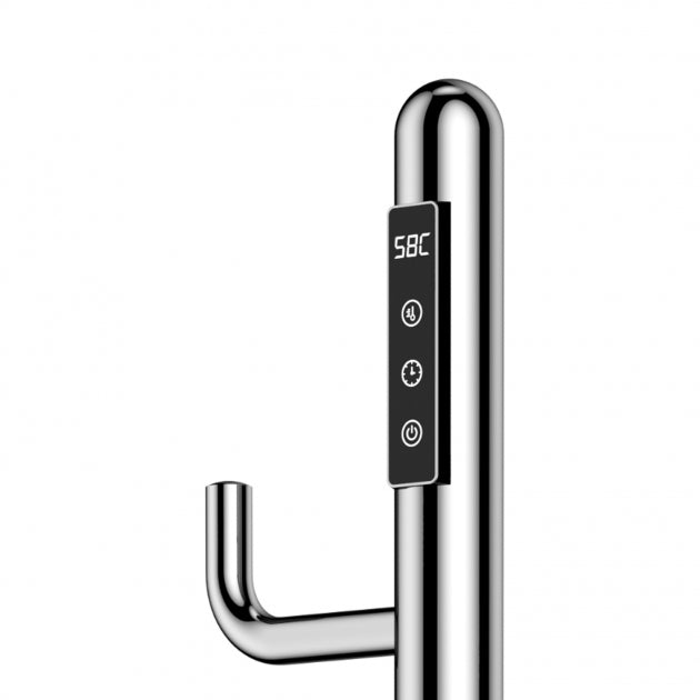 JTP Flo Electric Towel Rail 1661 x 182 In Chrome